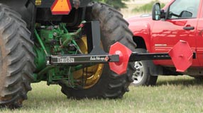 DewEze 165 Bale Hugger - Front end loader bale handling equipment