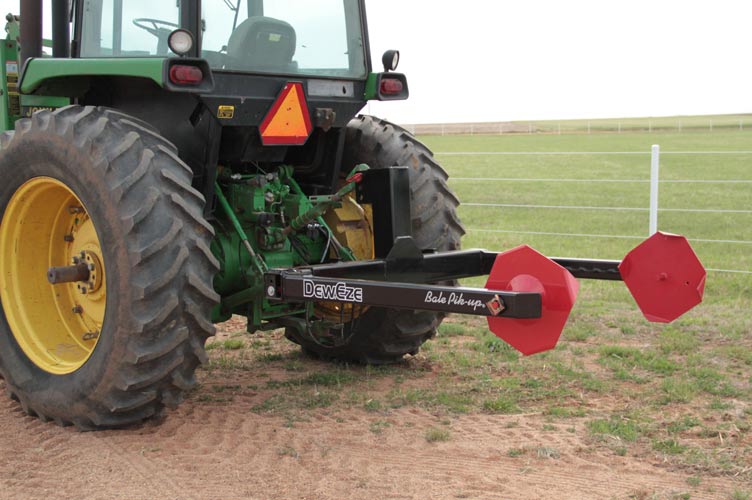 Bale Loader Technology For Tractors And Skid Steers By Deweze