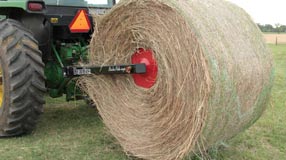 DewEze 165 Bale Hugger - Front end loader bale handling equipment
