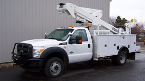 Power your utility truck with a hydraulics kit by DewEze